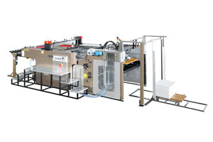 Presse sérigraphique automatique sans cylindre d'arrêt